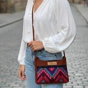 Colorful Geometric Crossbody GUATEMALA Bag